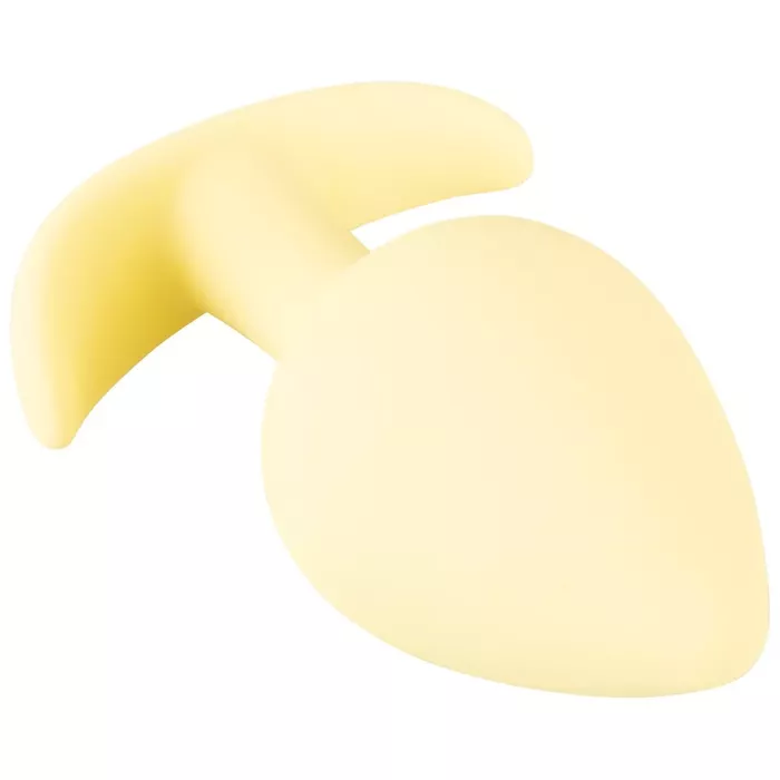 Anal plug Cuties Yellow — Cuties, silicone, 6.5 cm Photo 6