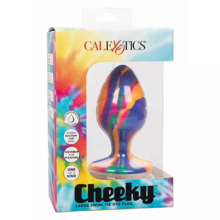 Анальная пробка CalExotics Cheeky Largue Swirl Photo 2
