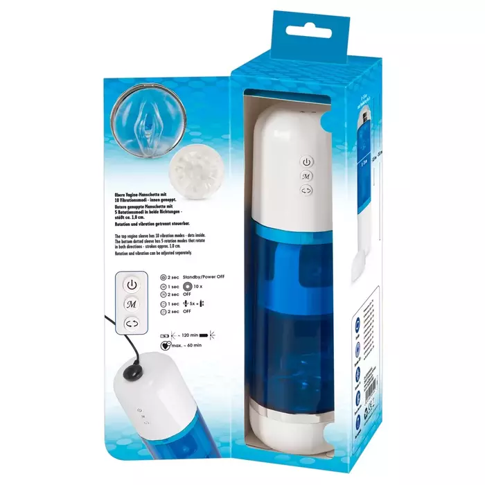 Masturbator You2Toys 3 Function — silicone, rechargeable Photo 10