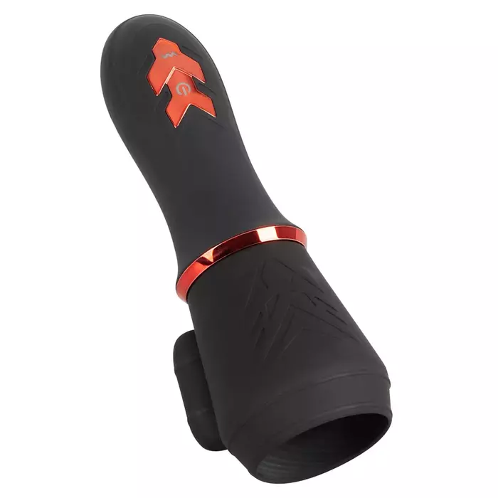 Glans Masturbator rebel — 2 motori, silikons Photo 2