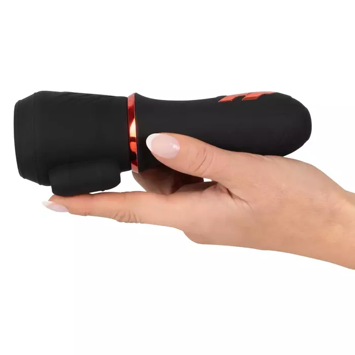Glans Masturbator rebel — 2 motori, silikons Photo 7