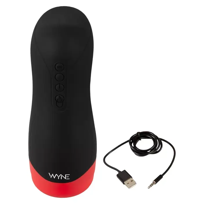 Masturbator WYNE Masturbator 01 — silicone, warming, vibration Photo 11