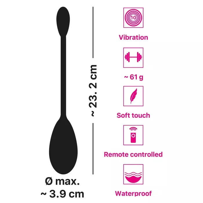Vaginal Trainer Love Egg — Training Pleasure Balls 10 modes Photo 8