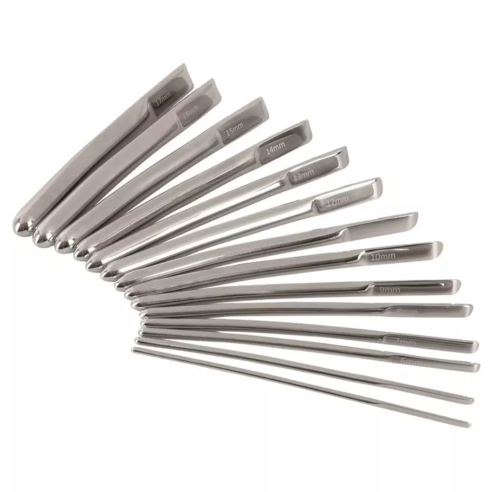 Urethral dilator set Penisplug 14-piece Ø4–17 mm Photo 2