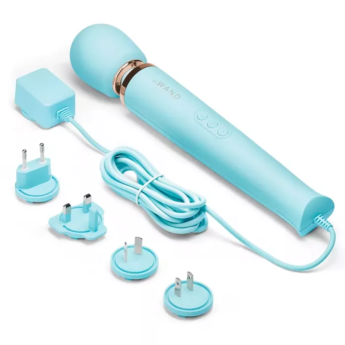 Masāžas nūja le wand Powerful Plug-In — 34 cm Photo 5