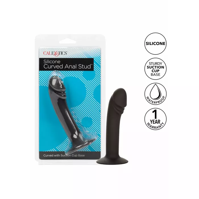 Anal plug CalExotics Curved Anal Stud Photo 4