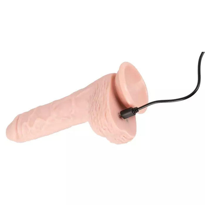 Вибратор Medical Silicone RC — вращающийся, толкающий, вибрирующий, 21 см Photo 6