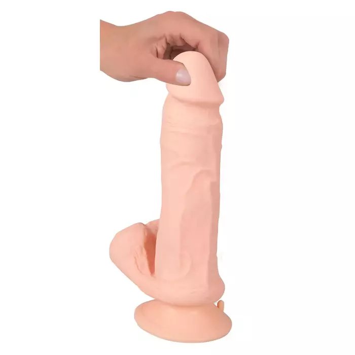 Vibrators nature skin Bendable RC Vibrat — reālistisks, 20.8 cm Photo 8