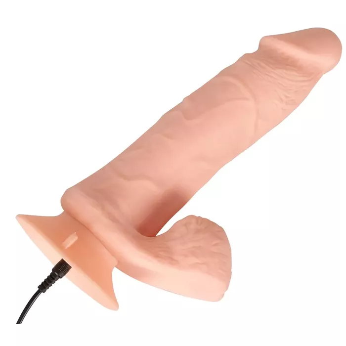Vibrators nature skin Bendable RC Vibrat — reālistisks, 20.8 cm Photo 9