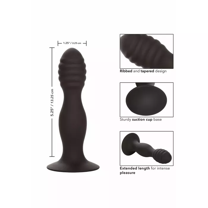 Anal plug CalExotics Ribbed Anal Stud Photo 3
