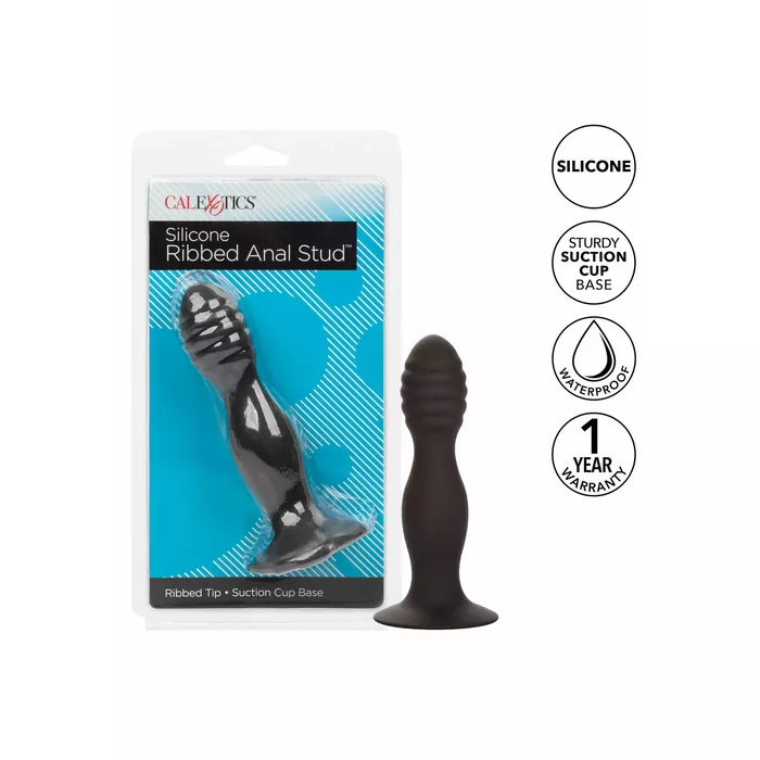 Anal plug CalExotics Ribbed Anal Stud Photo 4