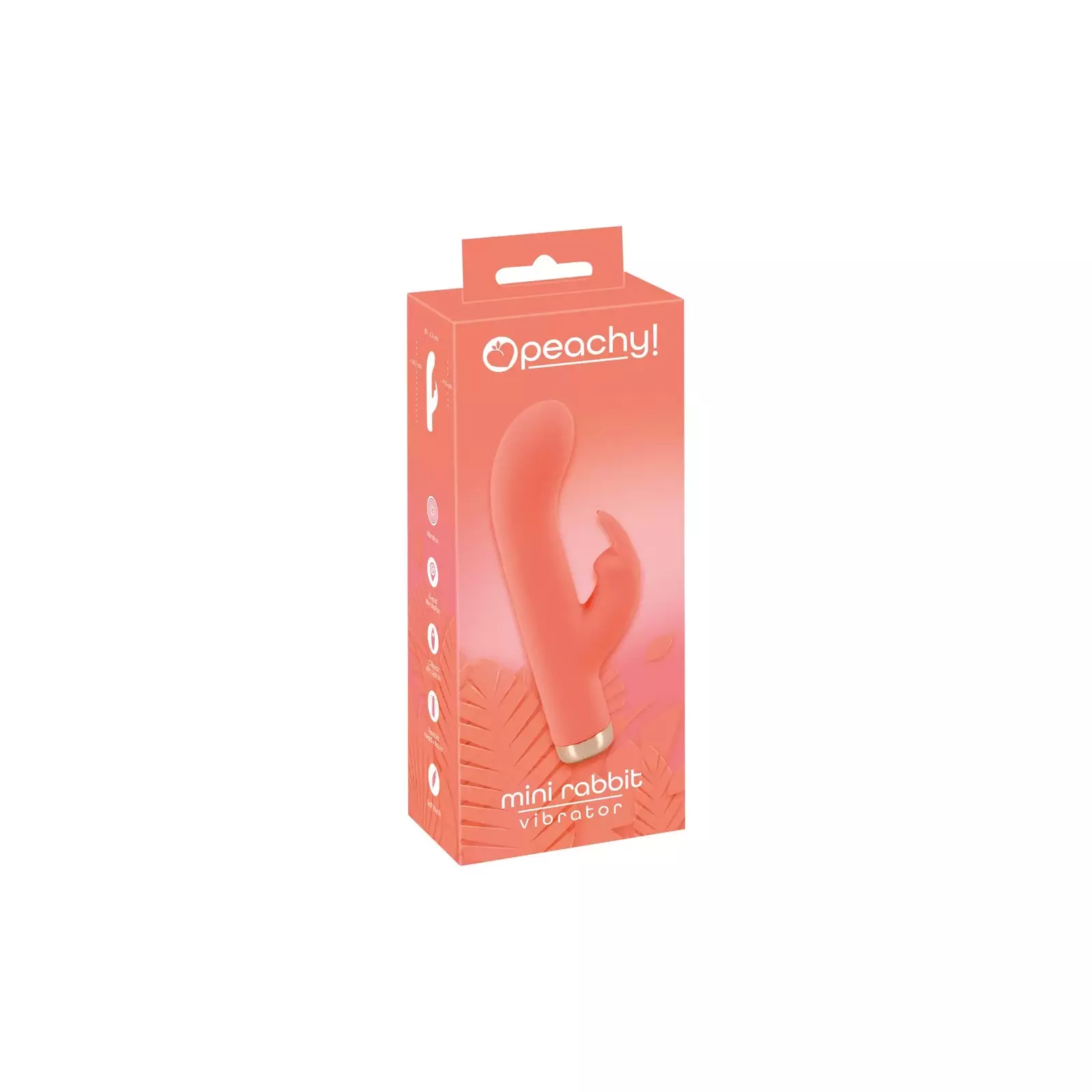 Vibrators Peachy Peachy Mini Rabbit Photo 1