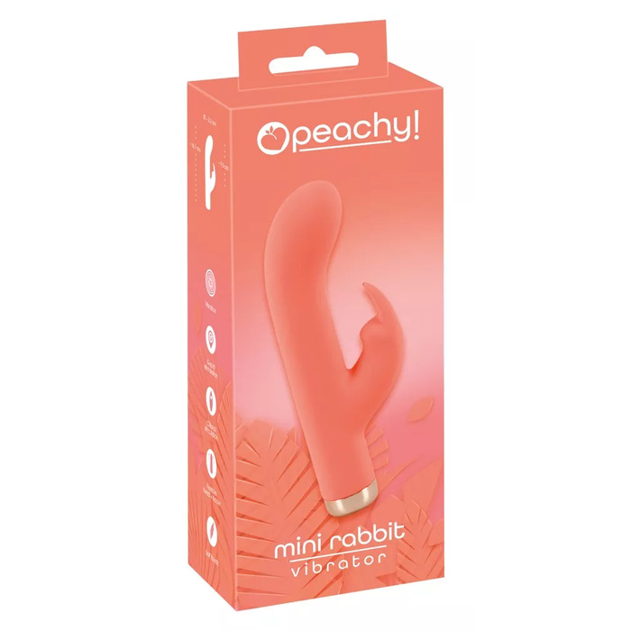 Vibrators Peachy Peachy Mini Rabbit Photo 1