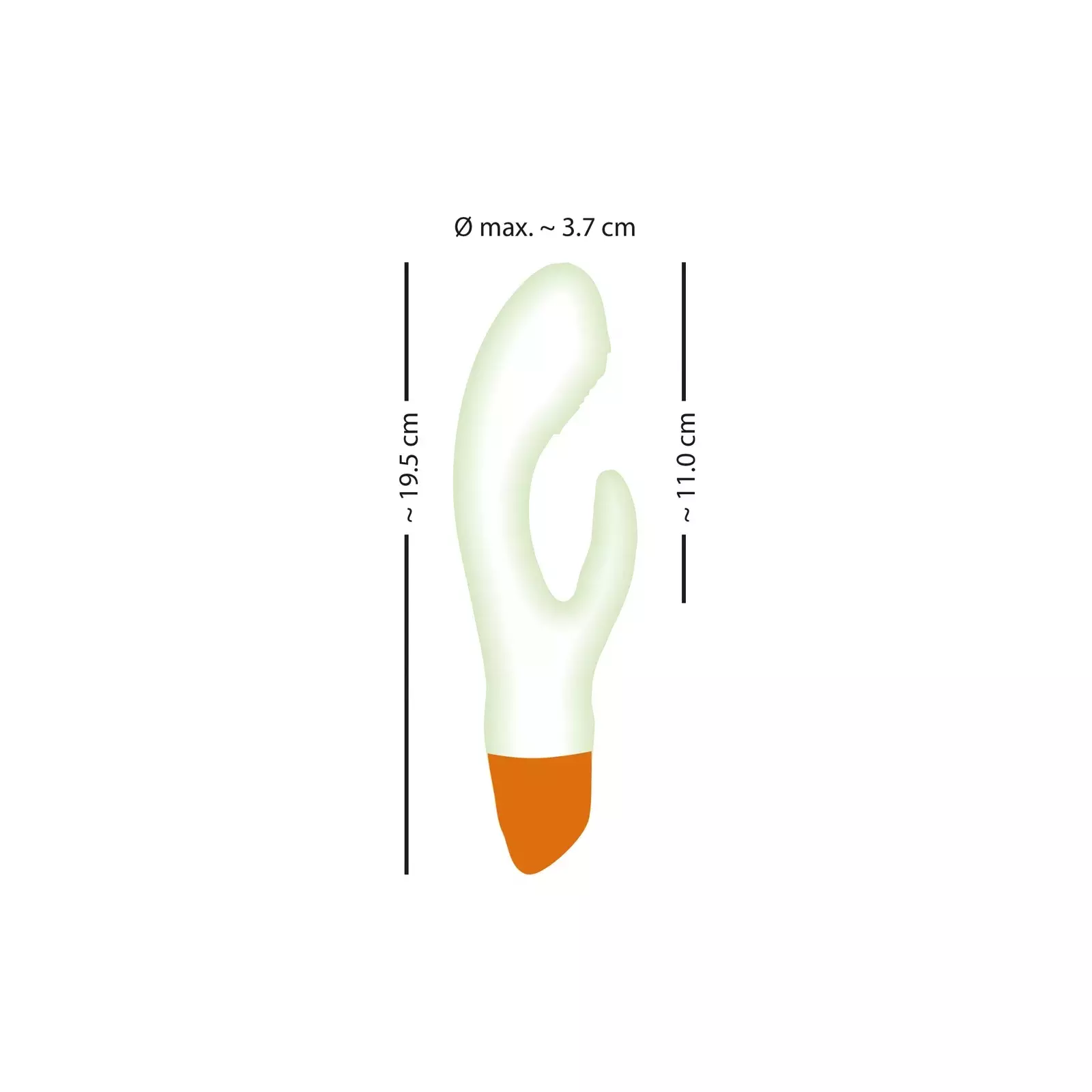 Вибратор You2Toys GITD Rabbit Photo 13