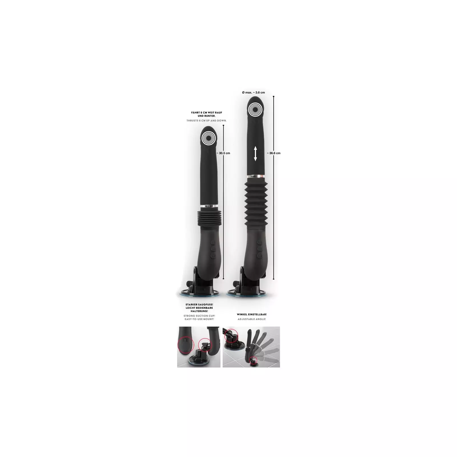 Vibrator You2Toys RC Fucking Machine 2.0 Photo 9