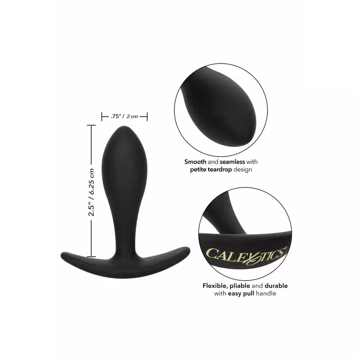 CalExotics Boundless Teardrop Plug — silikona anālais plugs Photo 8