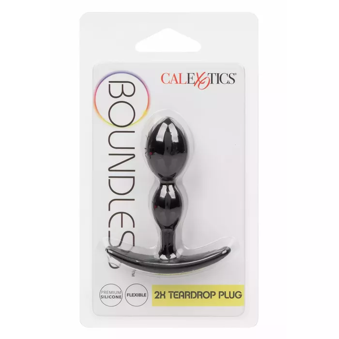 Анальная пробка CalExotics Boundless 2X Teardrop Plug Photo 2
