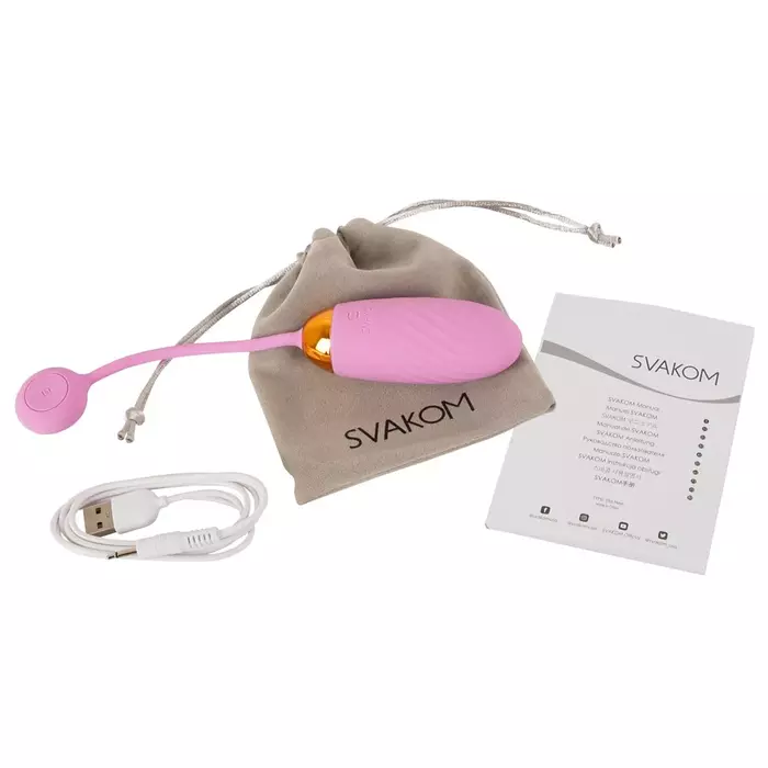 Insertable vibrator egg Svakom Ella Neo Pink Photo 7