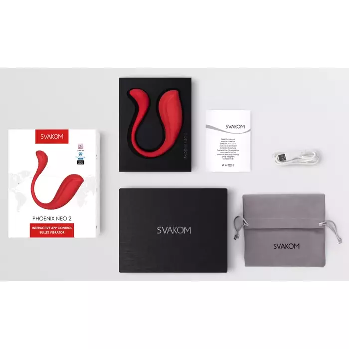 Svakom Phoenix Neo 2 silicone vibrator Photo 6