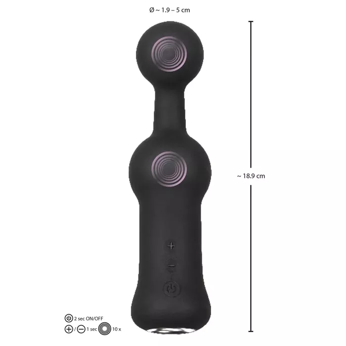 Prostate vibrator Black Velvets Prostate Vibrato Photo 9