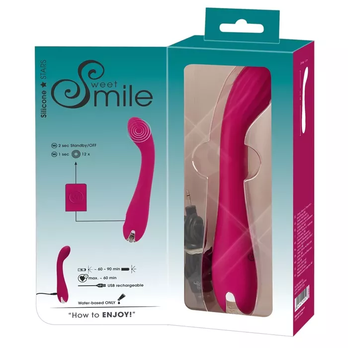 G-Spot vibrators Sweet Smile — līksns, 12 režīmi Photo 9