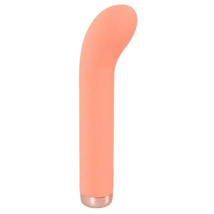 Peachy Mini G-Spot Vibrator — curved silicone 16.5 cm Photo 2