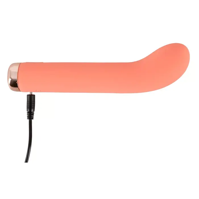 Peachy Mini G-Spot Vibrator — curved silicone 16.5 cm Photo 5