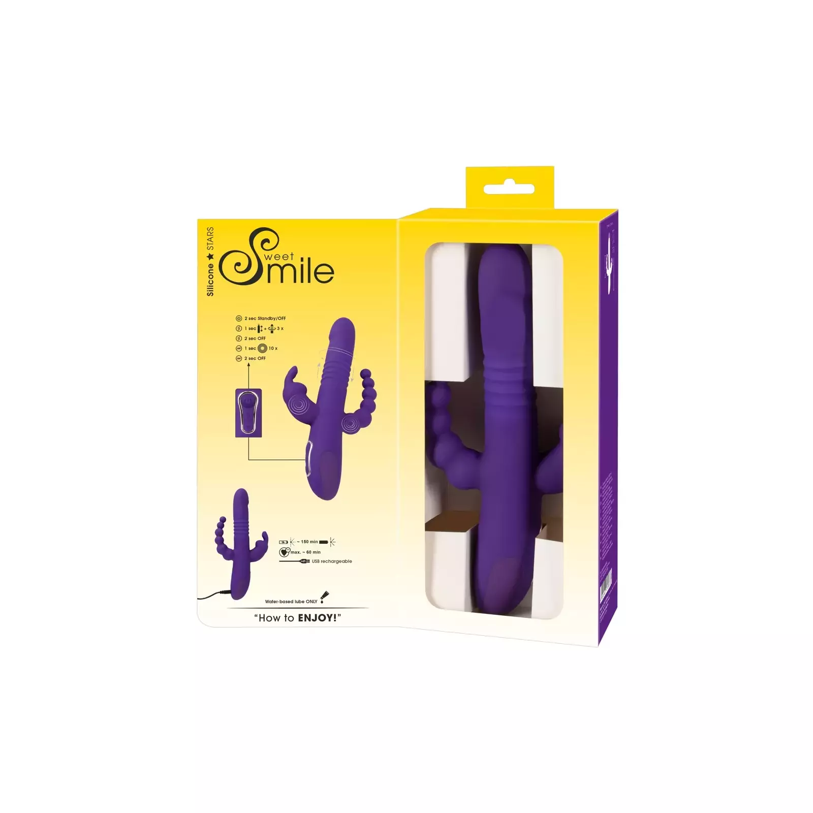 Vibrator Sweet Smile Triple Thrusting V Photo 12