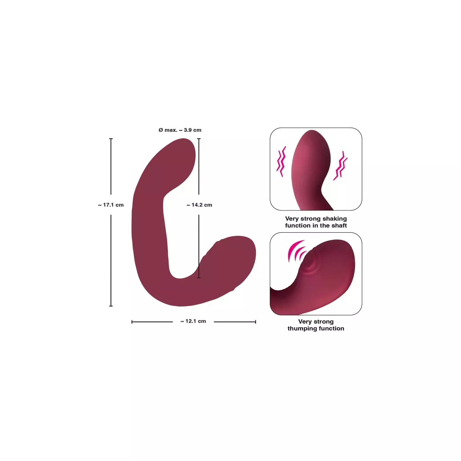 Vibrators Javida Thumping & Shaking Rabbit Photo 9