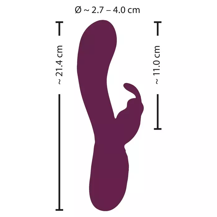 Vibrator Sweet Smile G-Spot Rabbit — 15 modes, waterproof Photo 12