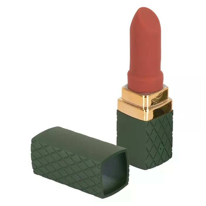 Vibrators Emerald Love Luxurious Lipstick — silikons, 10 režīmi Photo 2