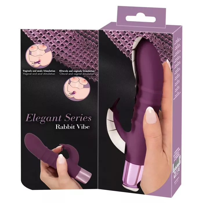 Vibrators Elegant Series Rabbit Vibe — 15 režīmi Photo 12