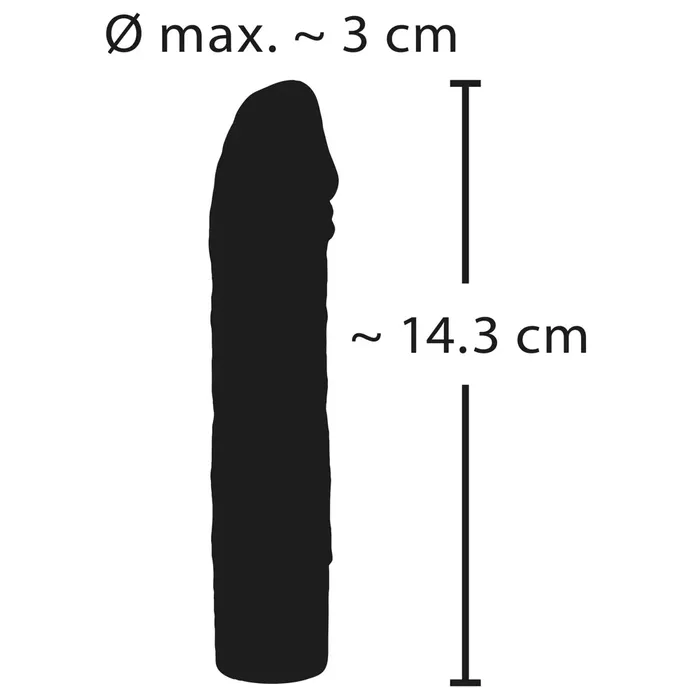 Vibrators elegant series Realistic Vibe — silikons, 14,3 cm Photo 9