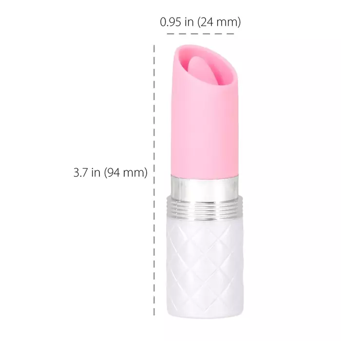 Vibrator PILLOW Lusty Pink — silicone, rechargeable Photo 8