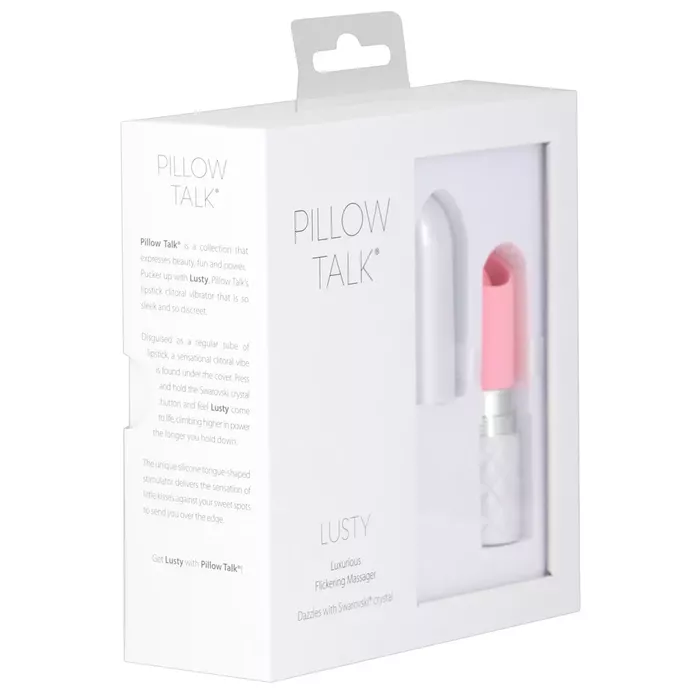 Vibrator PILLOW Lusty Pink — silicone, rechargeable Photo 9