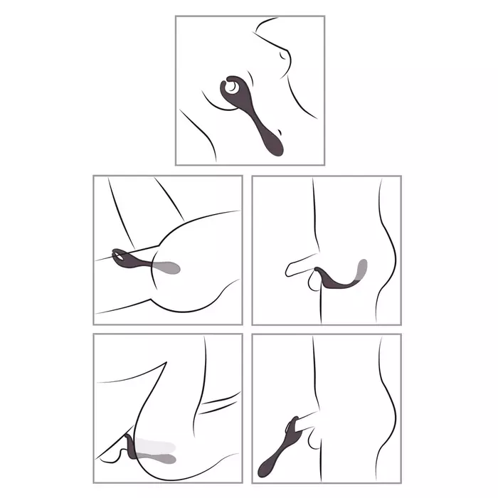 Couples Choice Silicone Couple's Vibrator CC RC Photo 14