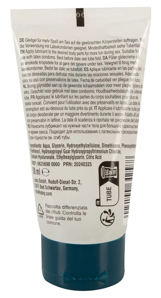 Anālais lubrikants just glide Premium Anal 50 ml Photo 5