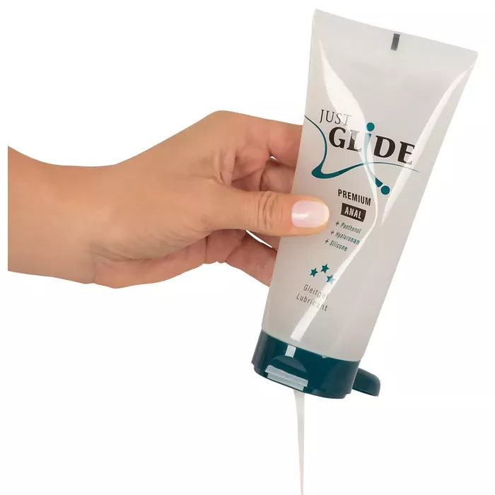 just glide Premium Anal 200 мл — водная анальная смазка Photo 3