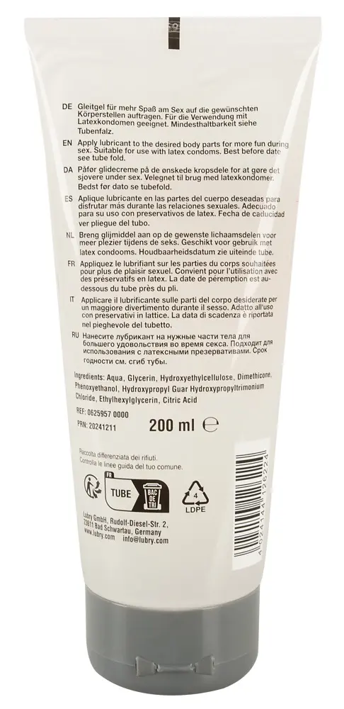 just glide Performance — ūdens bāzes lubrikants 200 ml Photo 5