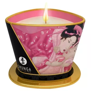 Shunga Massage Candle Roses170
