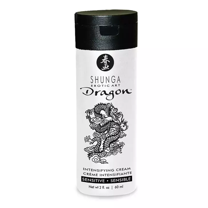 SHUNGA Sensitive Cream Dragon 60 мл разогревающий крем Photo 2