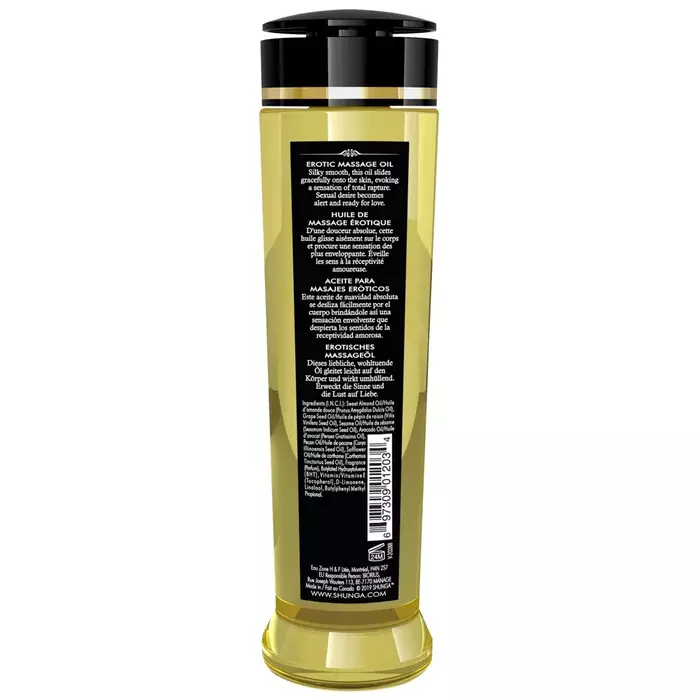 Masāžas eļļa SHUNGA Stimul 240 ml Photo 3