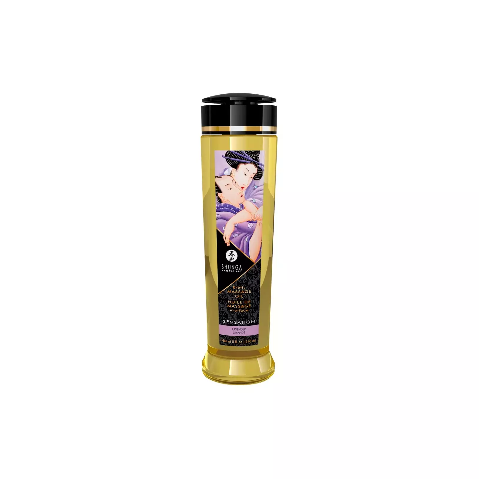 Shunga Oil Sensation Lavender 240ml Photo 2