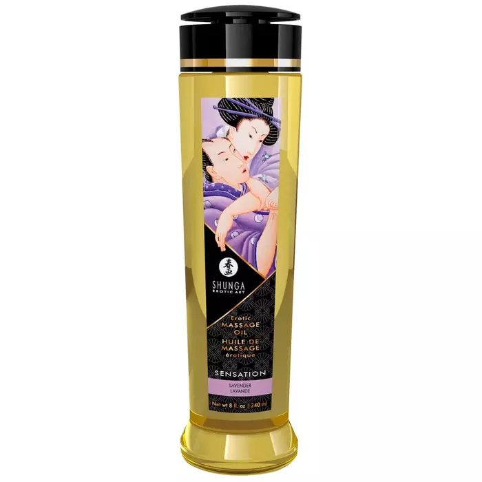 Masāžas eļļa SHUNGA Oil Sensation Lavend 240 ml Photo 2