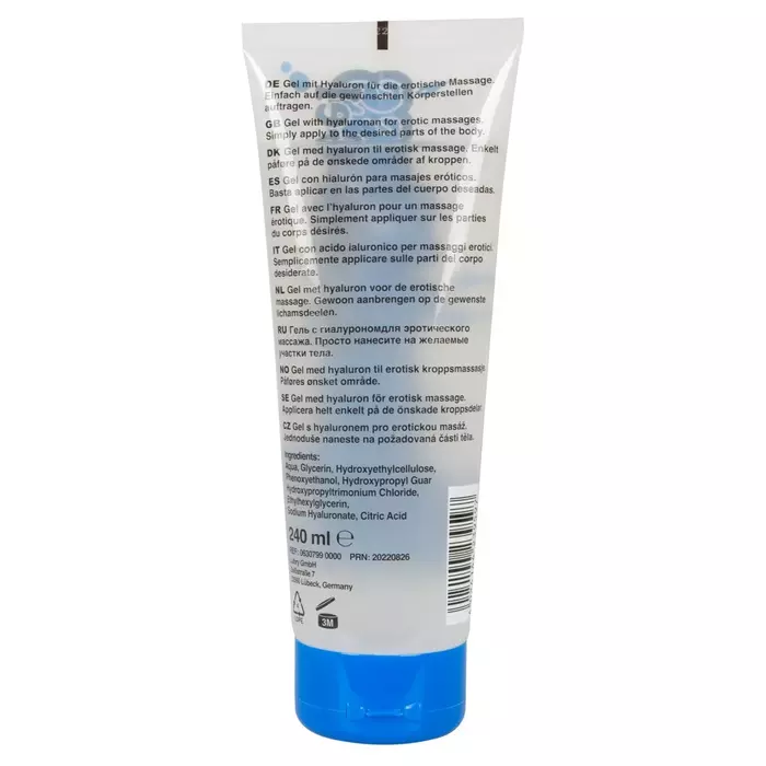 Masāžas eļļa klatschnass KlatschNass 240 ml Photo 2