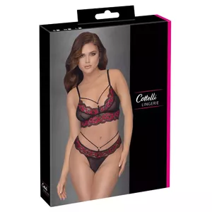 Bra Set black/red M