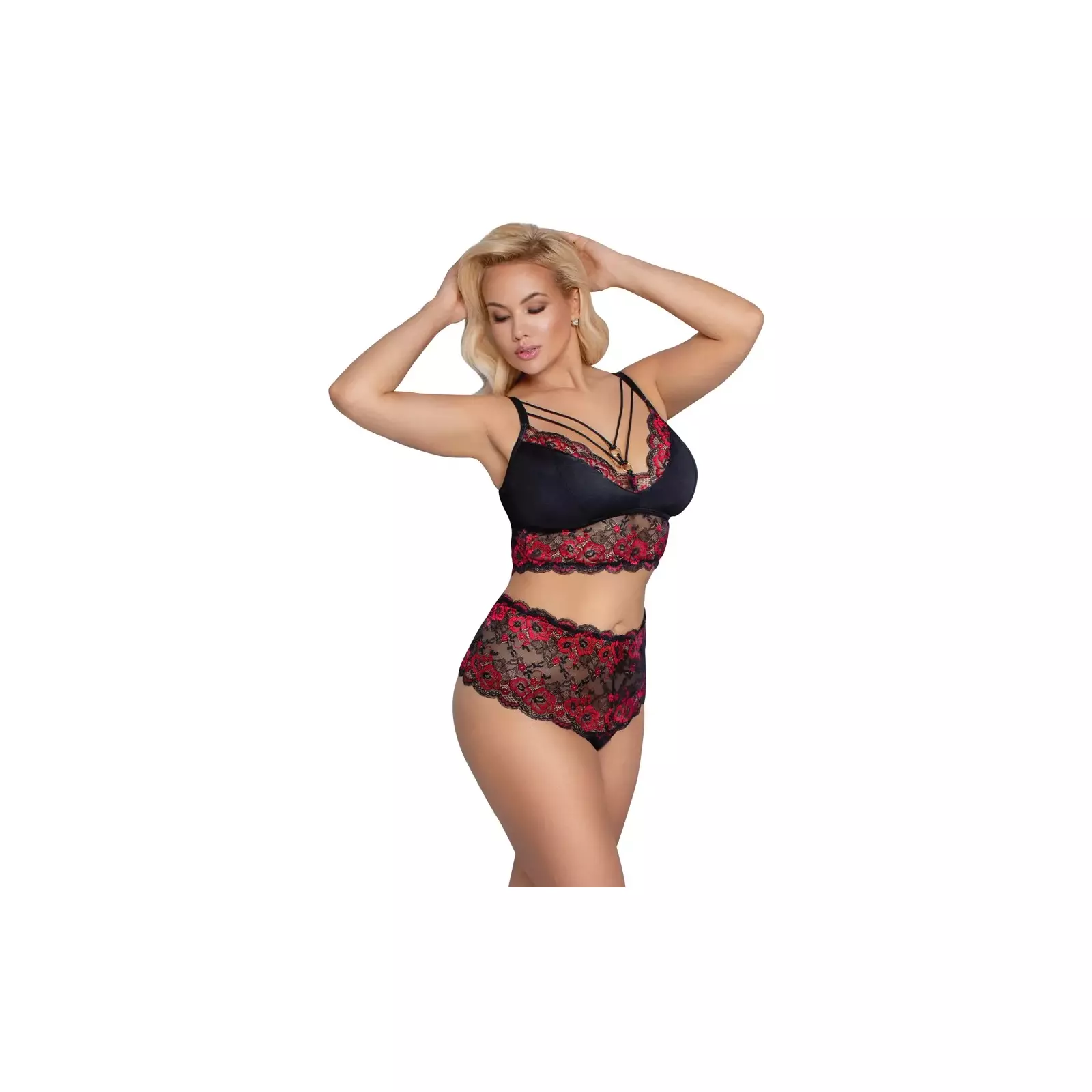 Bra and Briefs Cottelli Collection 3XL 22139741071 Photo 3