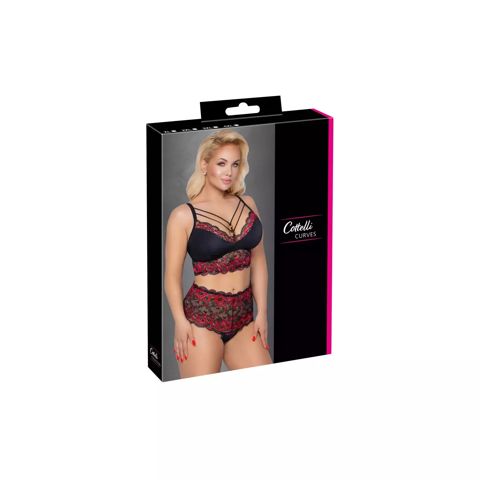 Bra and Briefs Cottelli Collection 4XL 22139741081 Photo 1