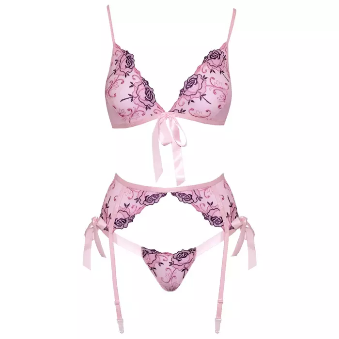 Lingerie set kissable Embroidery size L/XL Photo 4