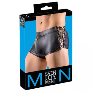 Мужские брюки Svenjoyment XL — обтягивающие повседневные брюки с боковой шнуровкой и передней молнией с подкладкой, размер XL, 90% полиамид 10% спандекс
